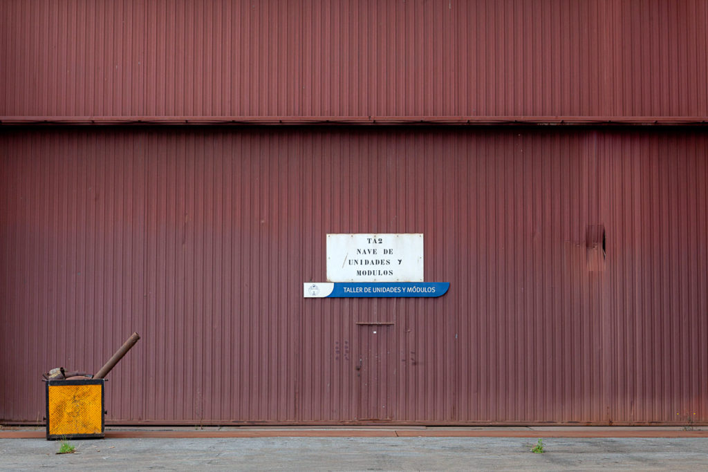 Factoría industrial de Construcciones Navales del Norte. La Naval. Sestao. Bizkaia 2019