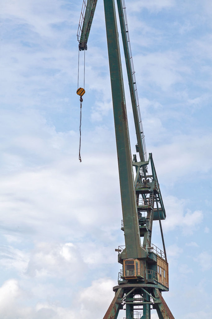 Factoría industrial de Construcciones Navales del Norte. La Naval. Sestao. Bizkaia 2019