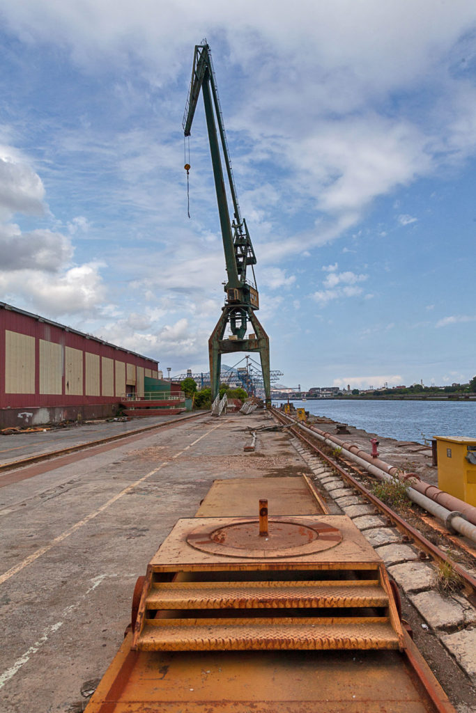 Factoría industrial de Construcciones Navales del Norte. La Naval. Sestao. Bizkaia 2019
