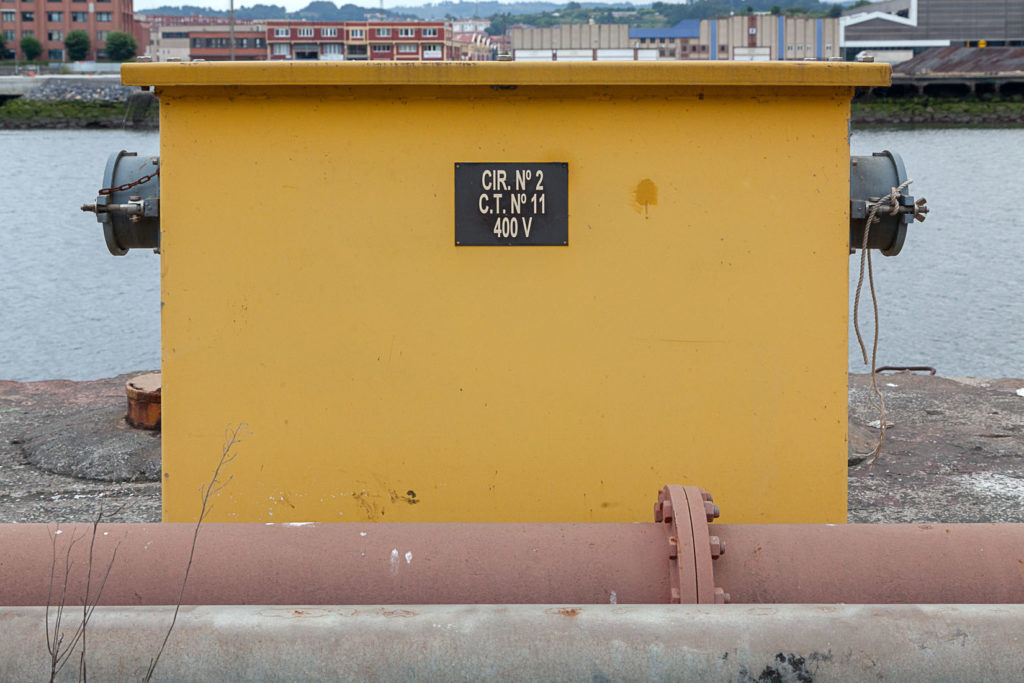 Factoría industrial de Construcciones Navales del Norte. La Naval. Sestao. Bizkaia 2019