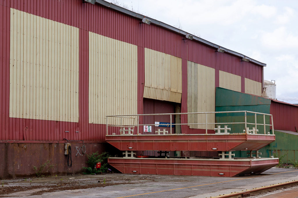 Factoría industrial de Construcciones Navales del Norte. La Naval. Sestao. Bizkaia 2019