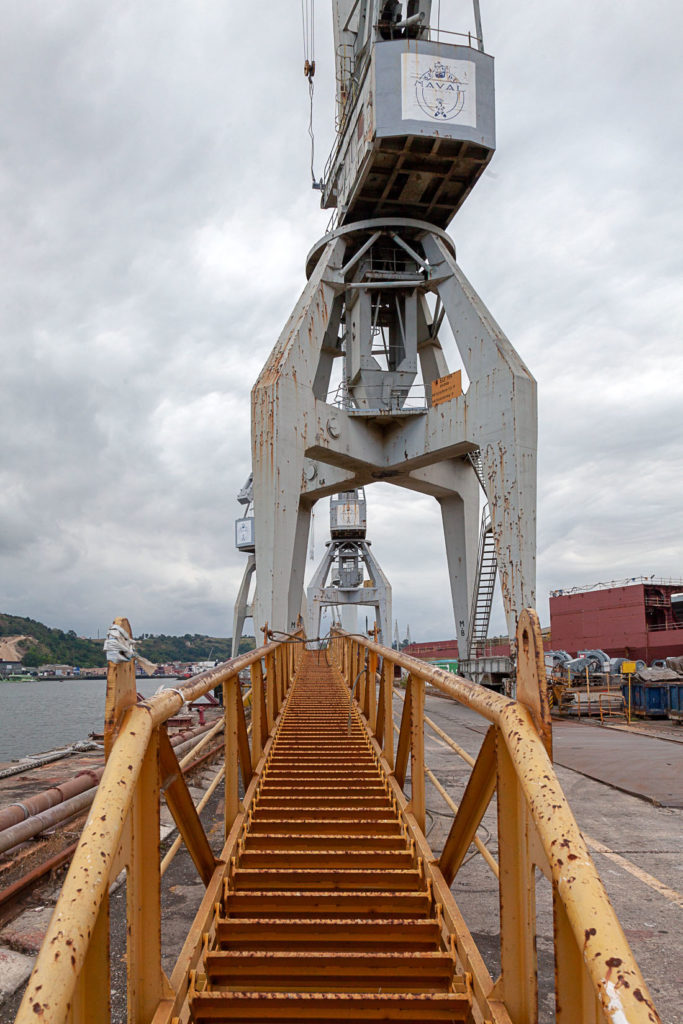 Factoría industrial de Construcciones Navales del Norte. La Naval. Sestao. Bizkaia 2019