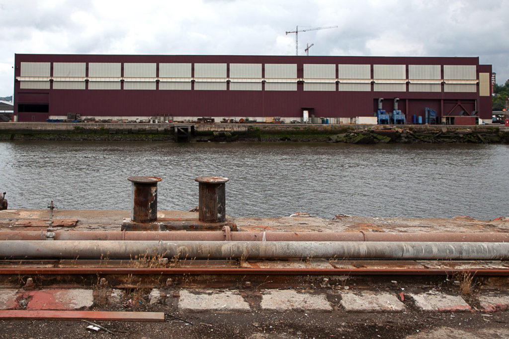 Factoría industrial de Construcciones Navales del Norte. La Naval. Sestao. Bizkaia 2019