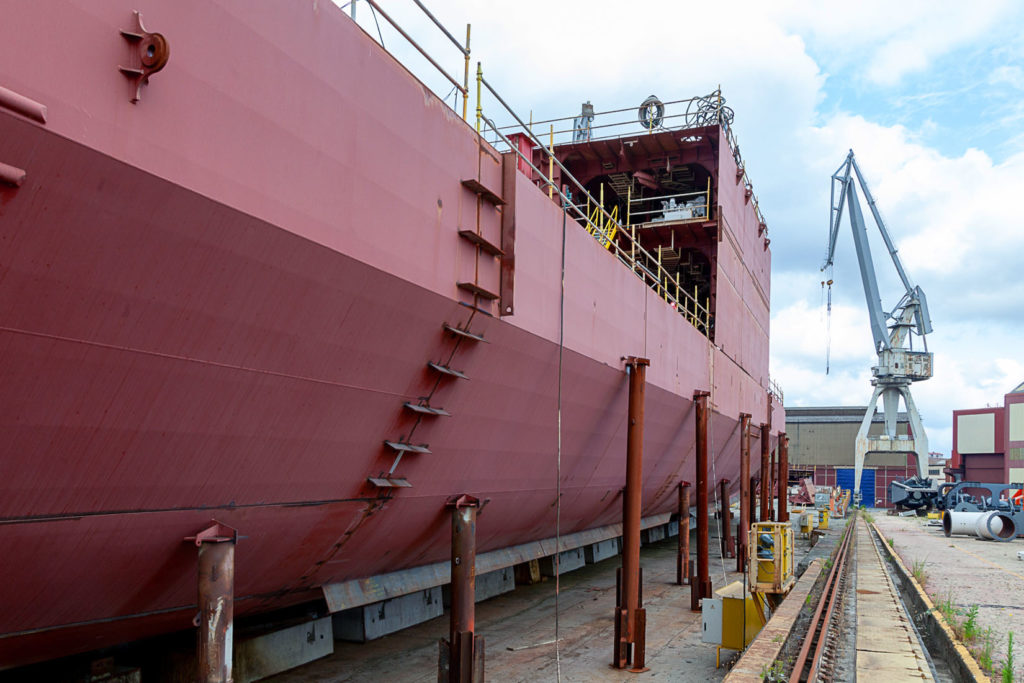 Factoría industrial de Construcciones Navales del Norte. La Naval. Sestao. Bizkaia 2019