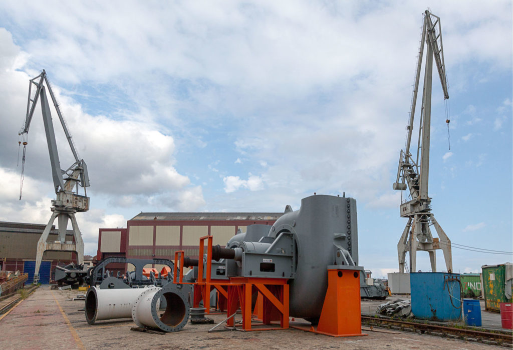 Factoría industrial de Construcciones Navales del Norte. La Naval. Sestao. Bizkaia 2019