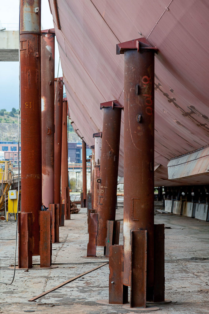 Factoría industrial de Construcciones Navales del Norte. La Naval. Sestao. Bizkaia 2019