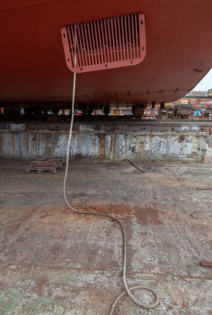 Factoría industrial de Construcciones Navales del Norte. La Naval. Sestao. Bizkaia 2019