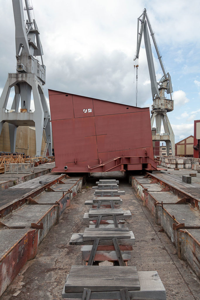 Factoría industrial de Construcciones Navales del Norte. La Naval. Sestao. Bizkaia 2019