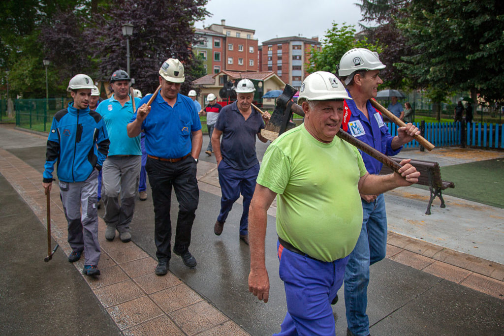 75 Concurso Nacional de Entibadores Mineros. Langreo. Asturias 2019