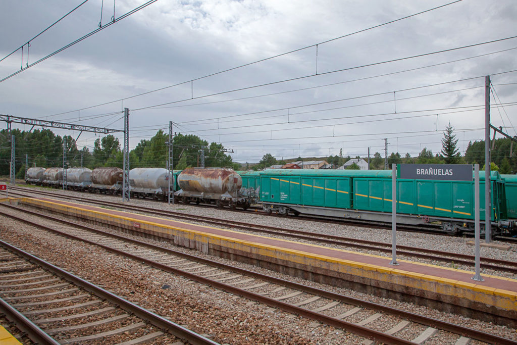 Estación de Ferrocarril de Brañuelas. León 2019