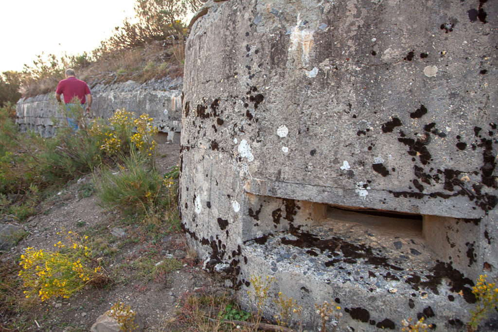 Fortificaciones de la guerra civil en el Puerto de Tarna. León 2019