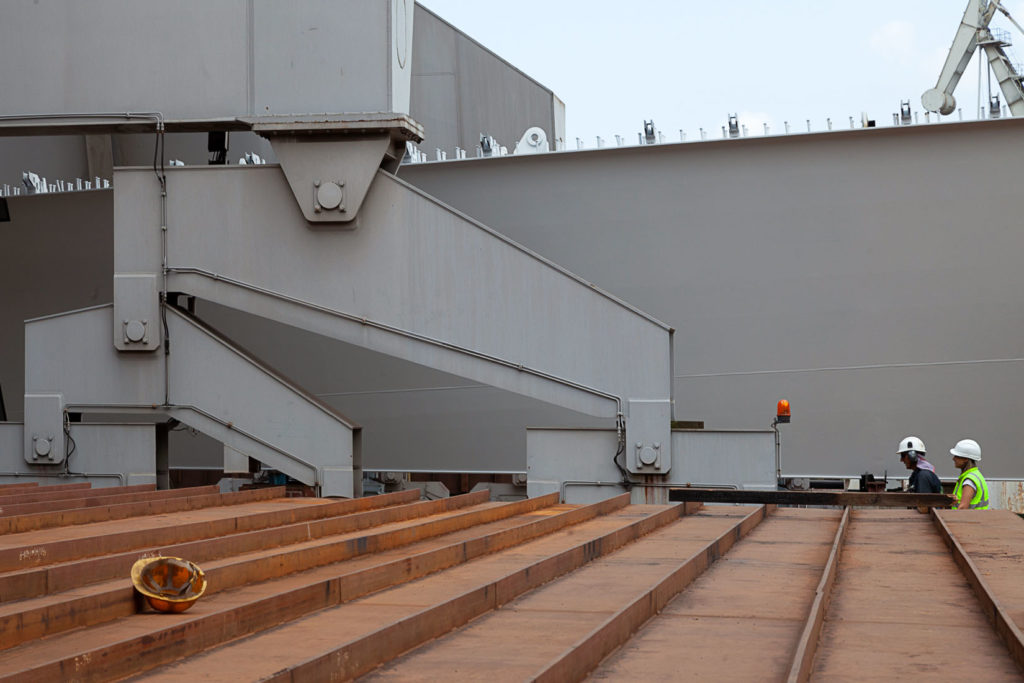 Factoría industrial de Construcciones Navales del Norte. La Naval. Sestao. Bizkaia 2019