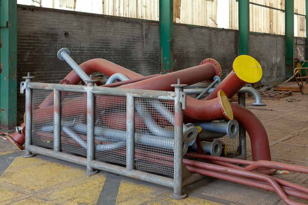 Factoría industrial de Construcciones Navales del Norte. La Naval. Sestao. Bizkaia 2019