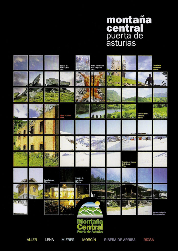 Portada del DVD Montaña Central. Puerta de Asturias. Asturias