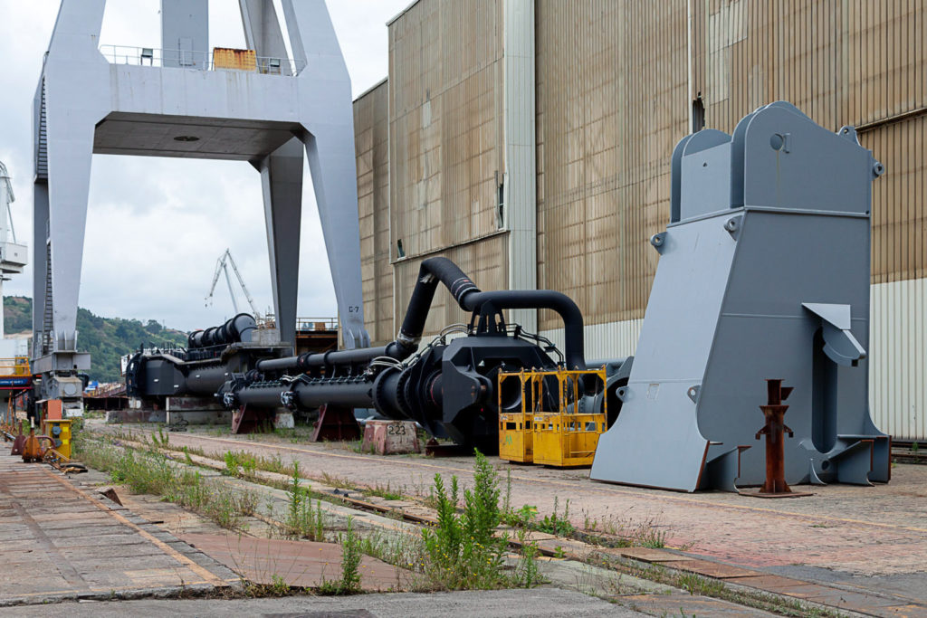 Factoría industrial de Construcciones Navales del Norte. La Naval. Sestao. Bizkaia 2019