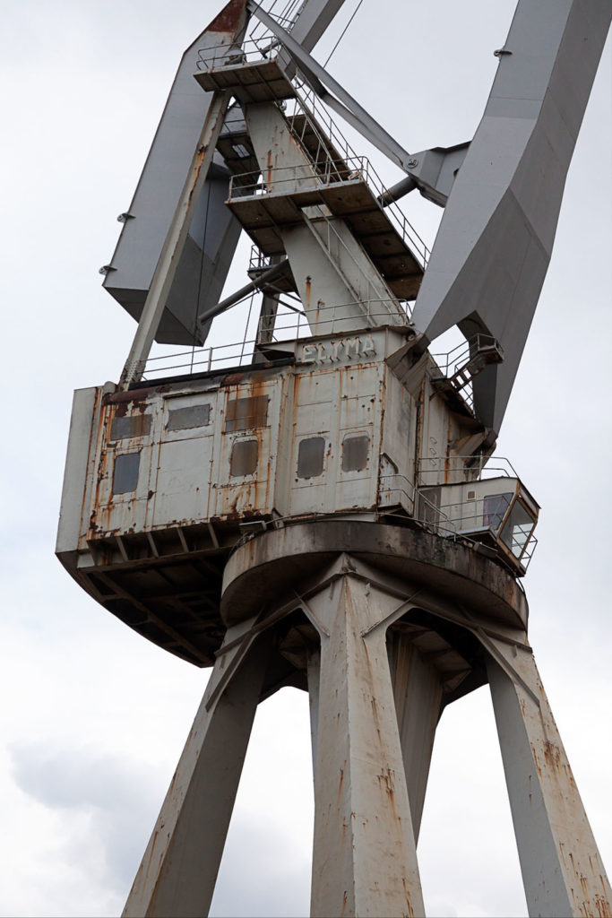 Factoría industrial de Construcciones Navales del Norte. La Naval. Sestao. Bizkaia 2019