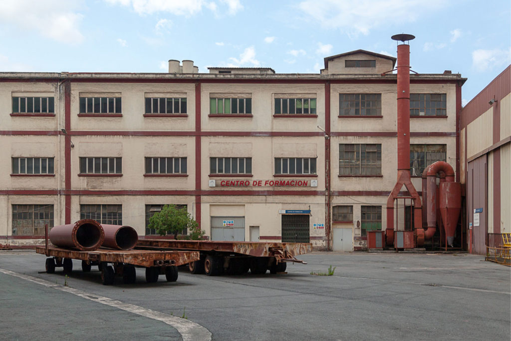 Factoría industrial de Construcciones Navales del Norte. La Naval. Sestao. Bizkaia 2019