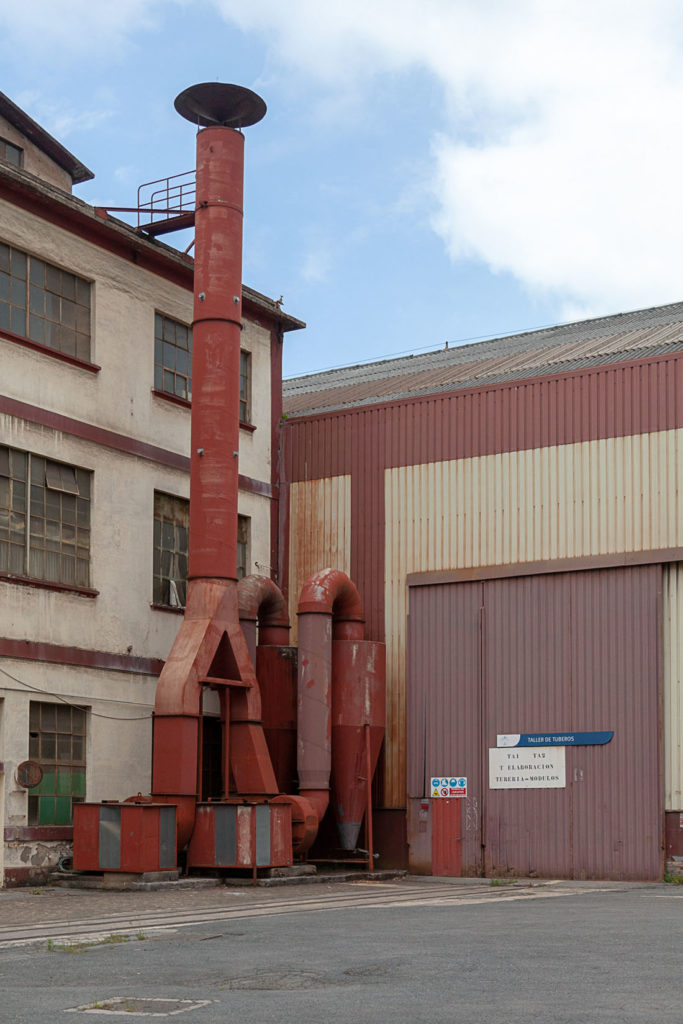 Factoría industrial de Construcciones Navales del Norte. La Naval. Sestao. Bizkaia 2019