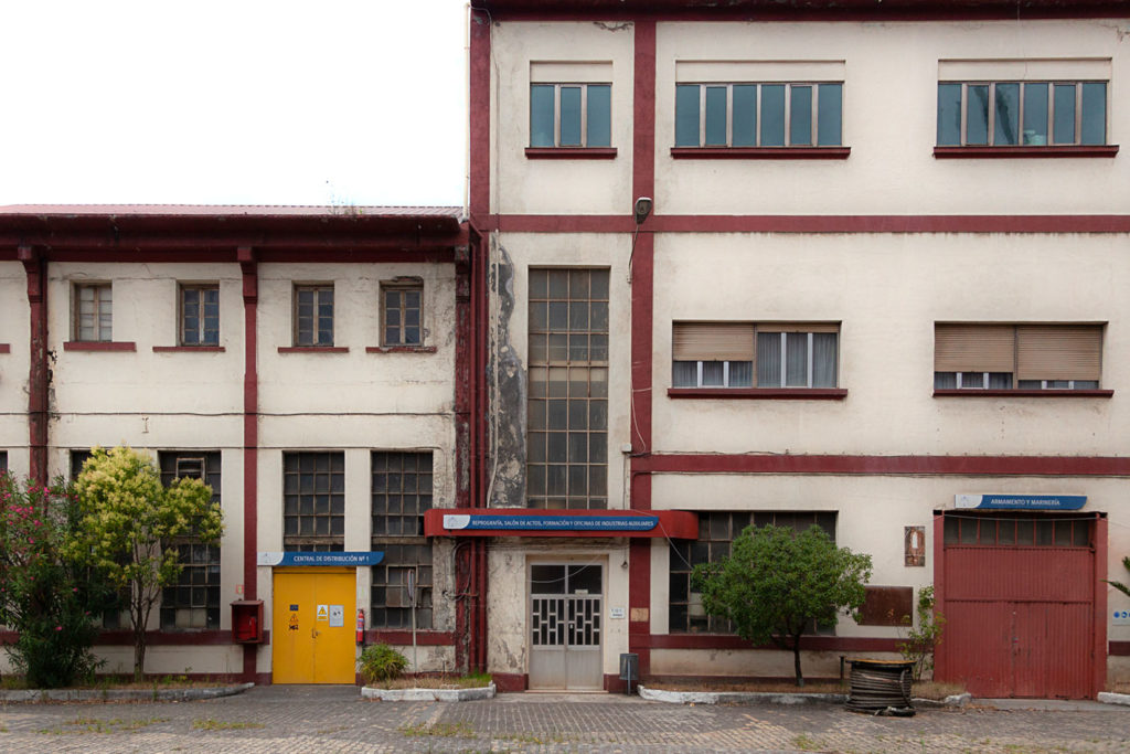 Factoría industrial de Construcciones Navales del Norte. La Naval. Sestao. Bizkaia 2019