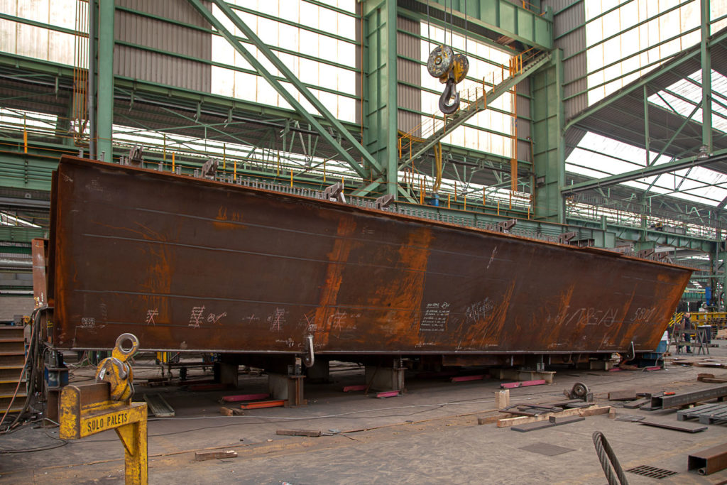 Factoría industrial de Construcciones Navales del Norte. La Naval. Sestao. Bizkaia 2019