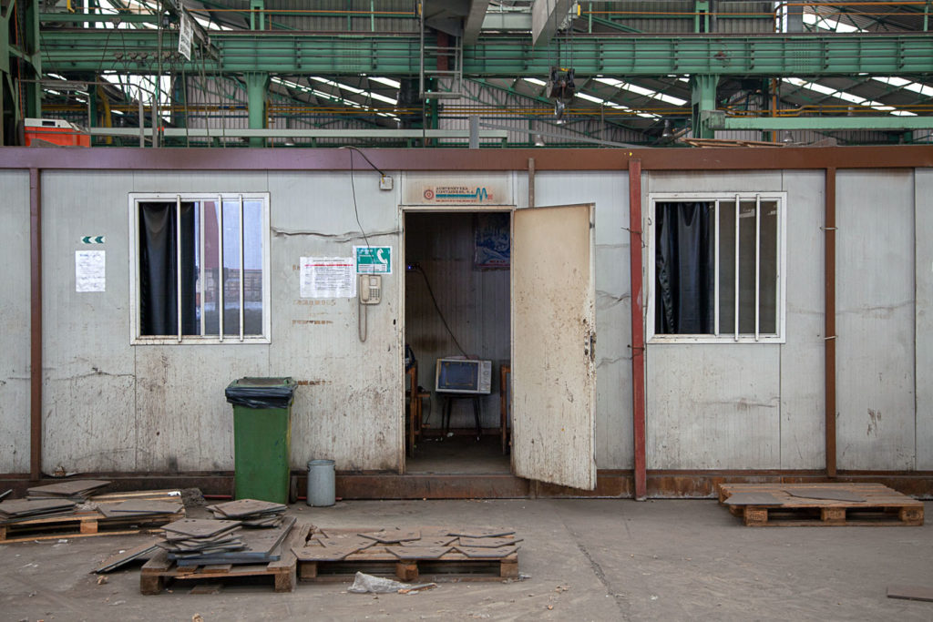 Factoría industrial de Construcciones Navales del Norte. La Naval. Sestao. Bizkaia 2019
