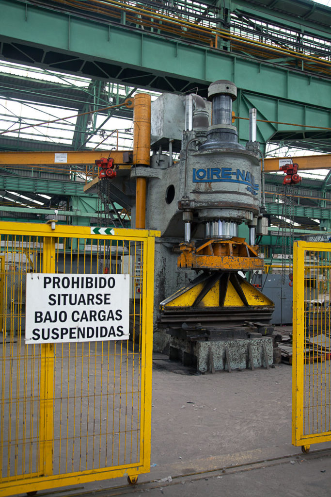 Factoría industrial de Construcciones Navales del Norte. La Naval. Sestao. Bizkaia 2019