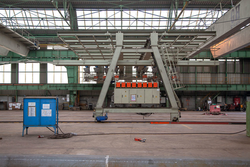 Factoría industrial de Construcciones Navales del Norte. La Naval. Sestao. Bizkaia 2019