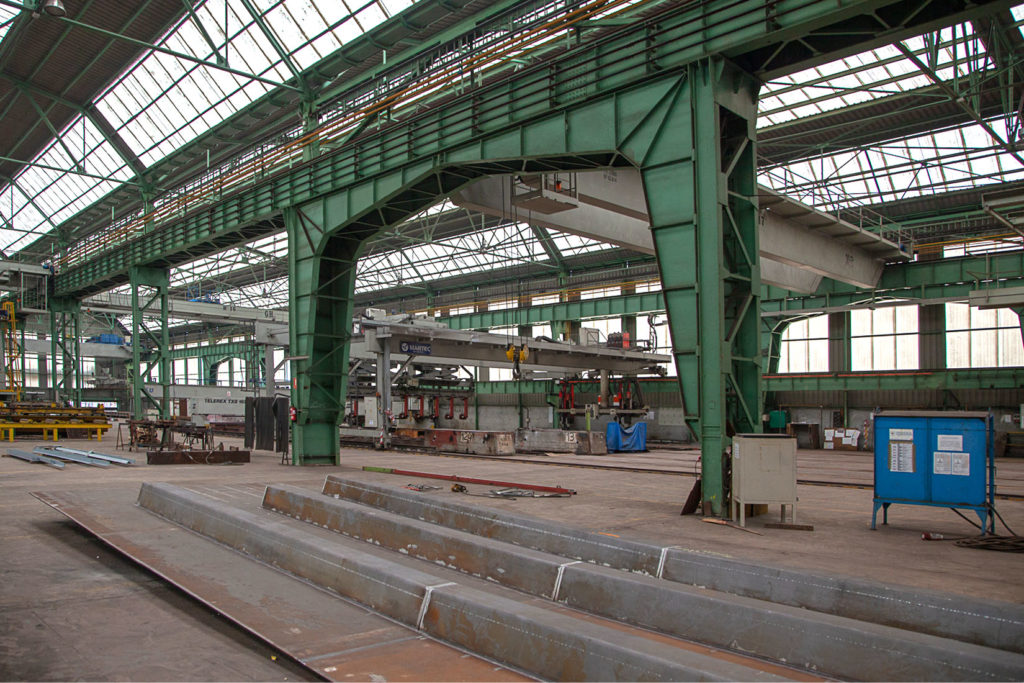 Factoría industrial de Construcciones Navales del Norte. La Naval. Sestao. Bizkaia 2019