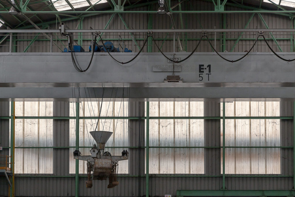 Factoría industrial de Construcciones Navales del Norte. La Naval. Sestao. Bizkaia 2019