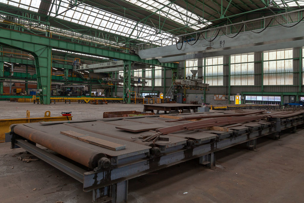 Factoría industrial de Construcciones Navales del Norte. La Naval. Sestao. Bizkaia 2019