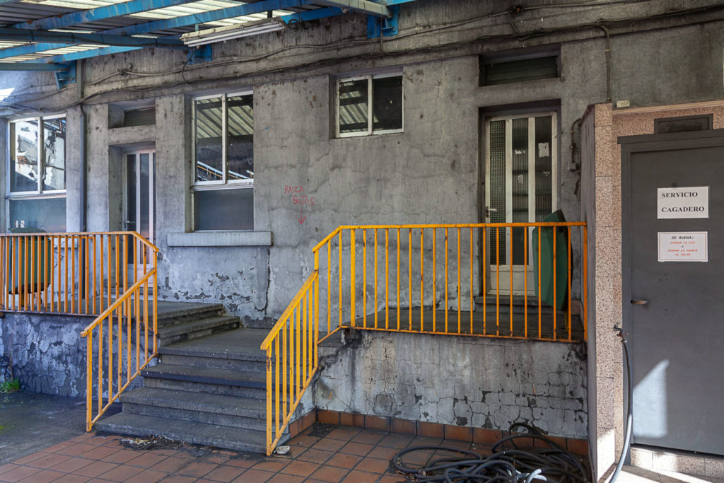 Instalaciones cerradas del lavadero de carbón Alinos. UMINSA. Toreno. León 2020