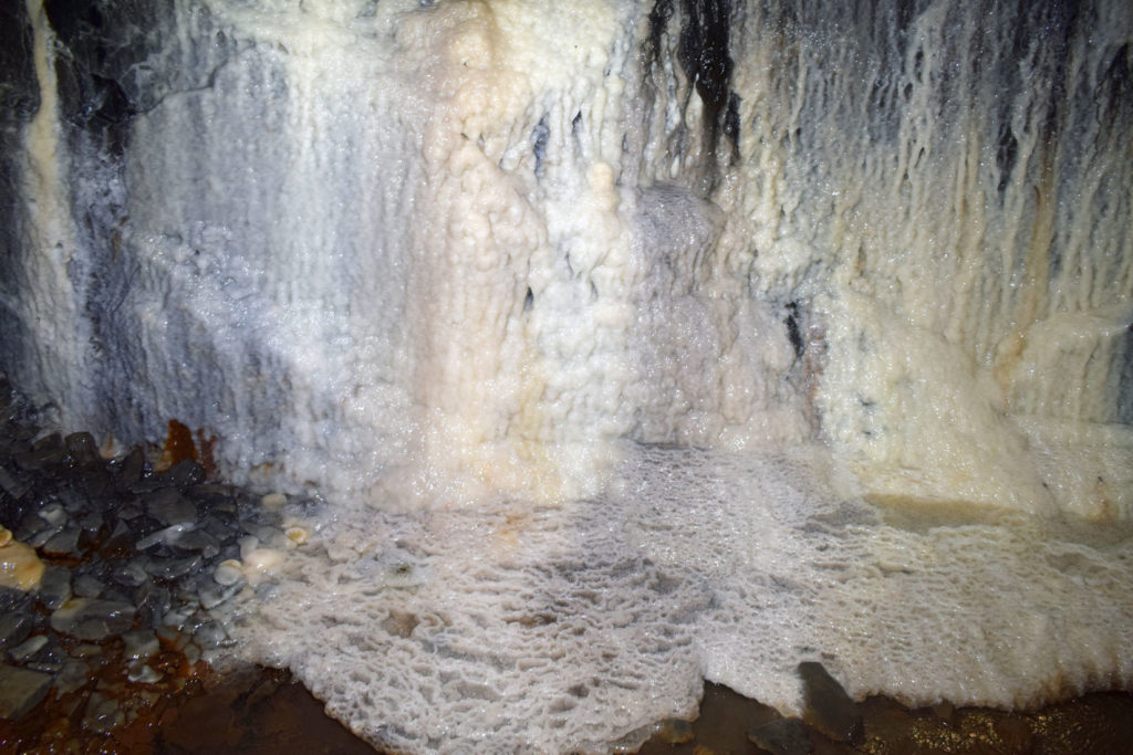 Galerías de la antigua mina de Mercurio de Brañalamosa. Lena. Asturias 2020