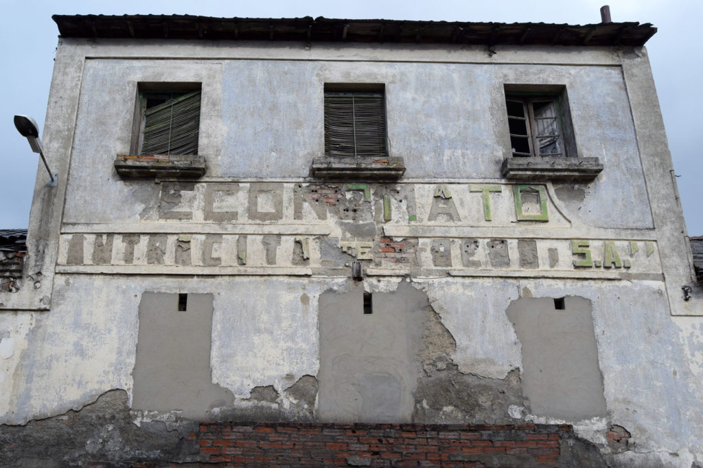 Economato de las instalaciones cerradas del Pozo Viejo de Fabero. León 2018