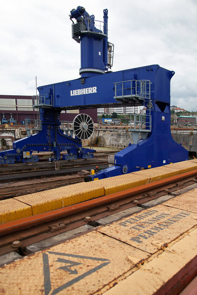Factoría industrial de Construcciones Navales del Norte. La Naval. Sestao. Bizkaia 2019