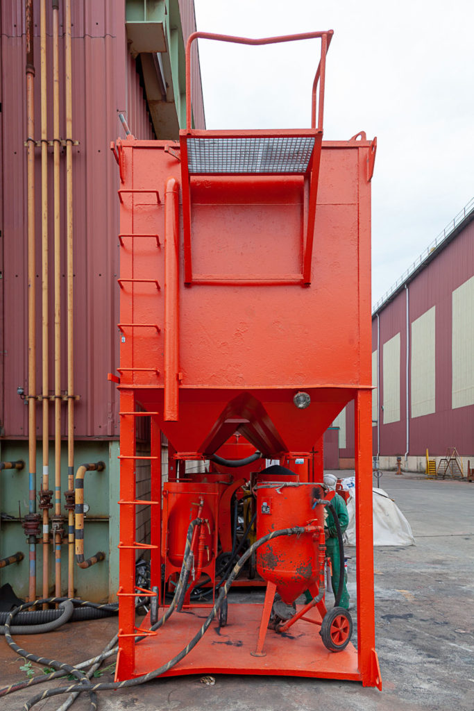 Factoría industrial de Construcciones Navales del Norte. La Naval. Sestao. Bizkaia 2019