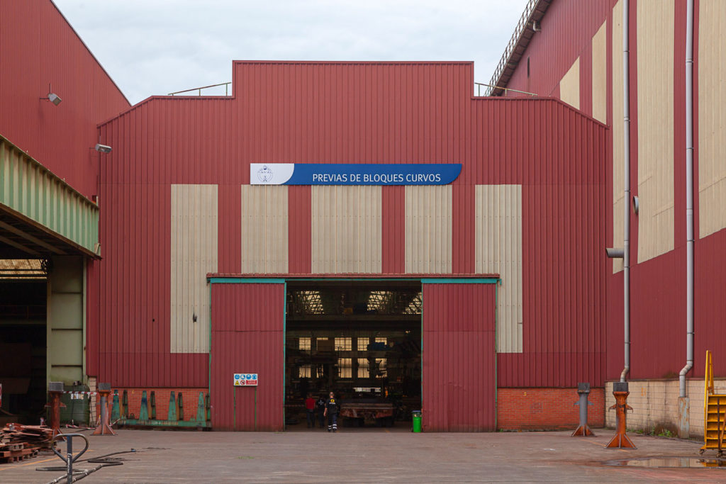Factoría industrial de Construcciones Navales del Norte. La Naval. Sestao. Bizkaia 2019