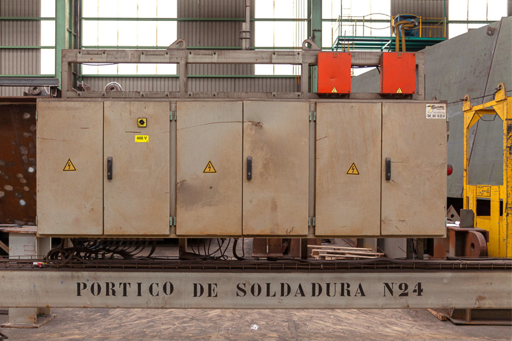 Factoría industrial de Construcciones Navales del Norte. La Naval. Sestao. Bizkaia 2019