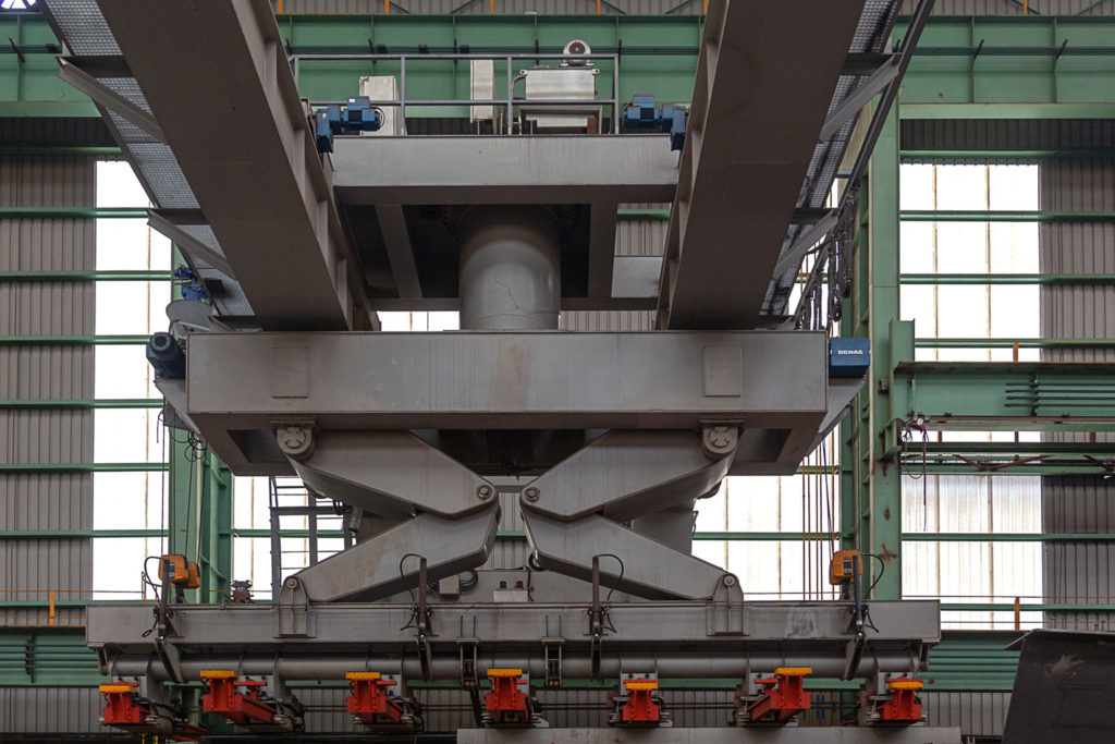 Factoría industrial de Construcciones Navales del Norte. La Naval. Sestao. Bizkaia 2019
