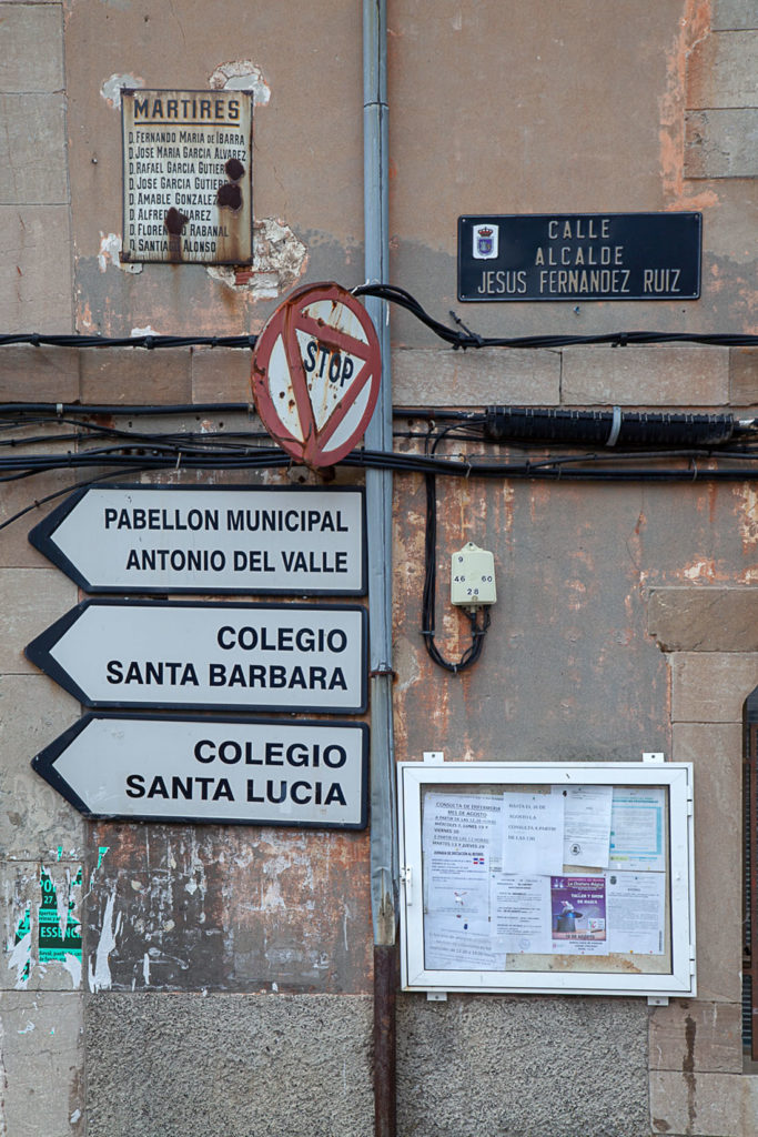 Localidad minera de Santa Lucia de Gordón. León 2019