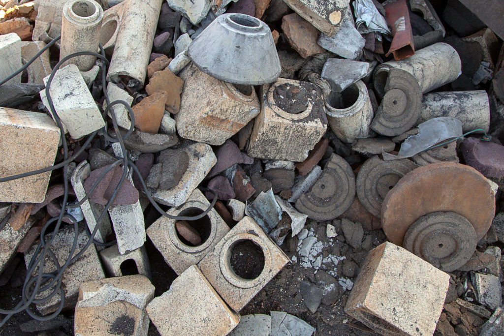 Derribo de la factoría industrial de Felguera Melt. Langreo 2020