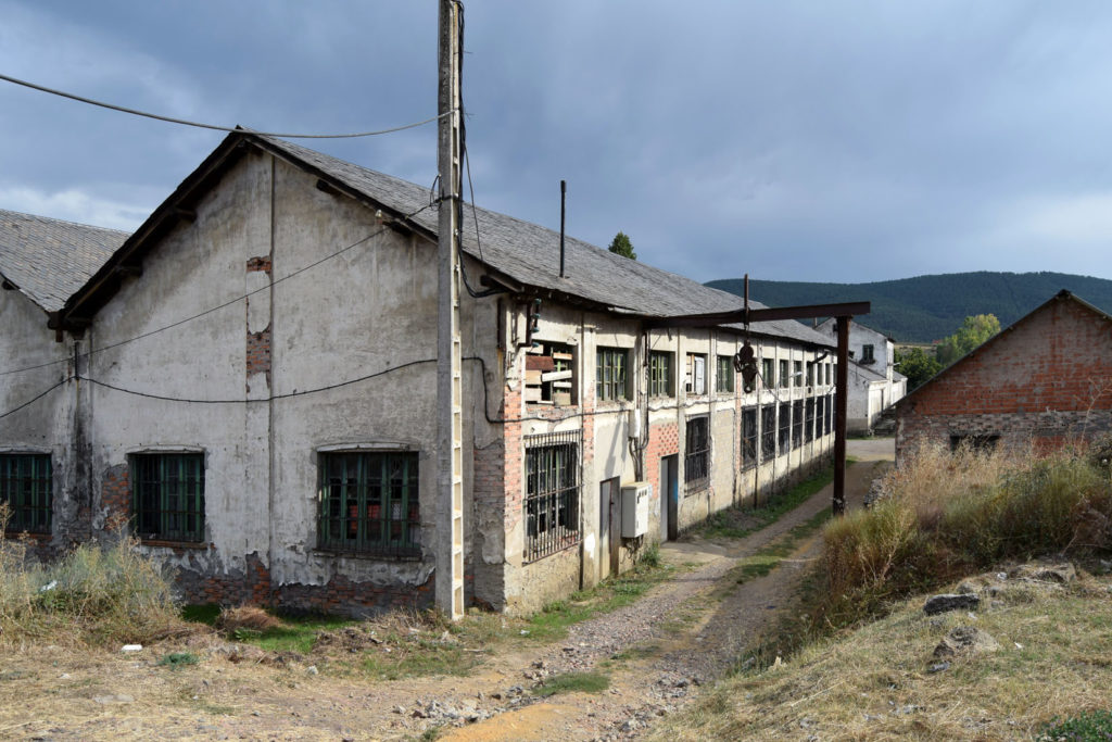 Talleres de las instalaciones cerradas del Pozo Viejo de Fabero. León 2018