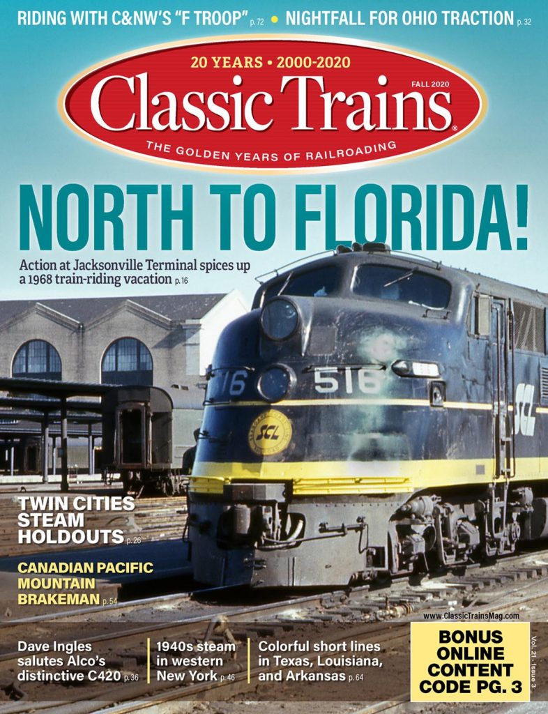 Revista Classic Trains. Otoño de 2020