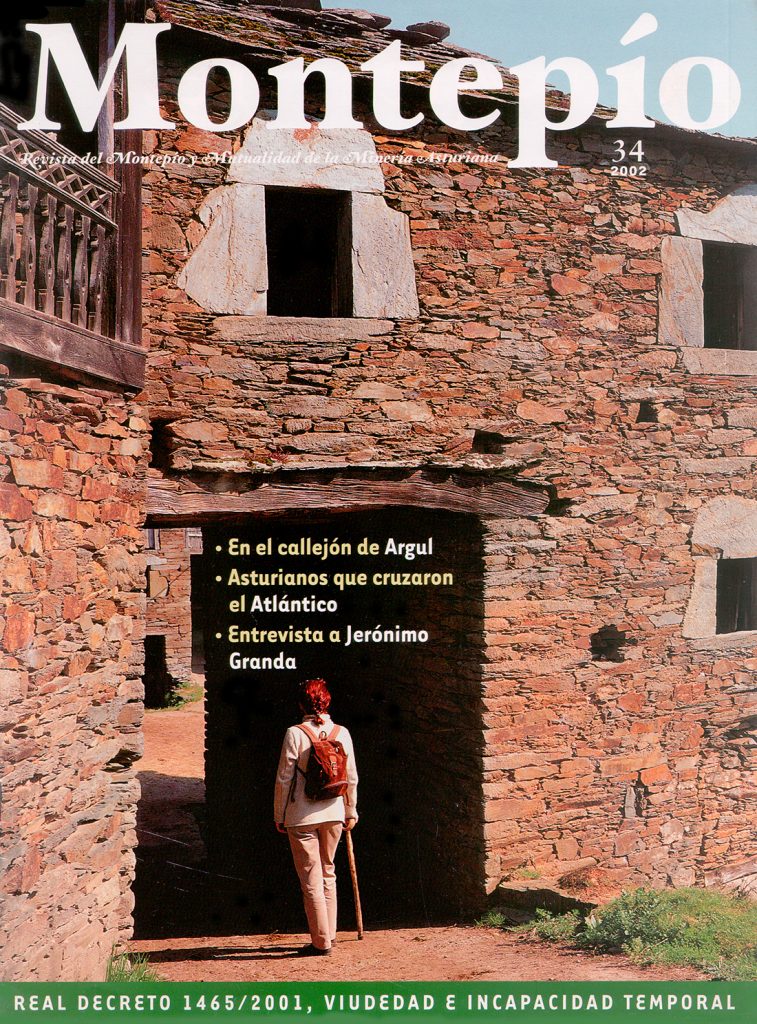 Revista del Montepío y Mutualidad de la Minería Asturiana. Número 34. Año 2002