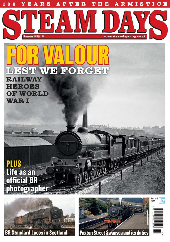Portada de la revista Steam Days. Noviembre de 2018