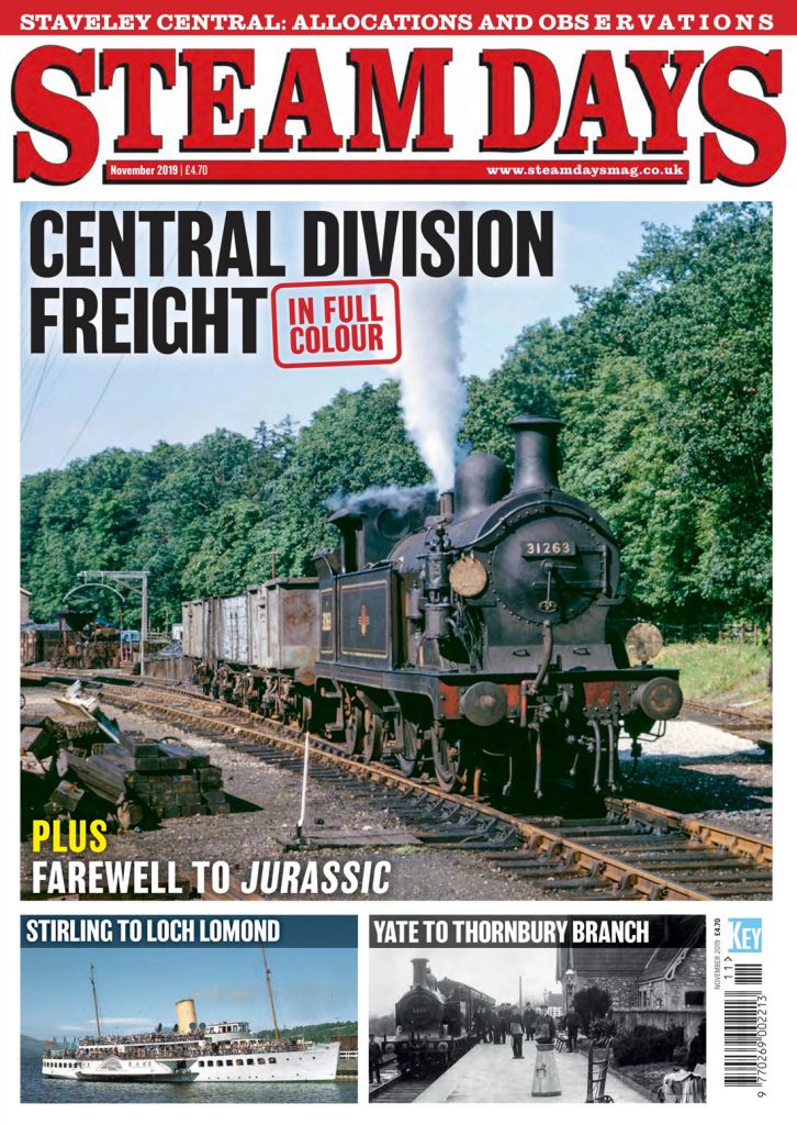 Portada de la revista Steam Days. Noviembre de 2019