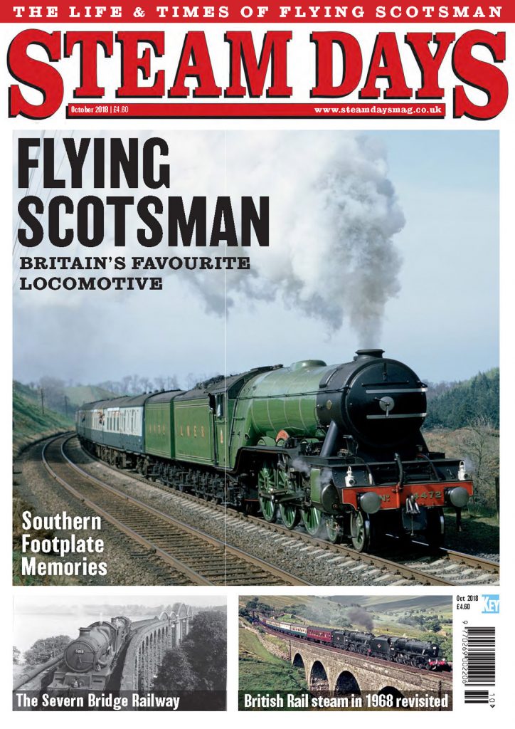 Portada de la revista Steam Days. Octubre de 2018