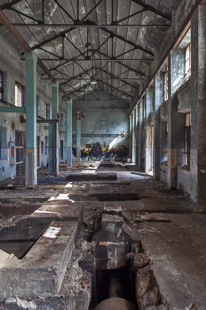 Instalaciones abandonadas del Pozo Pumarabule. Carbayín. Siero 2020.