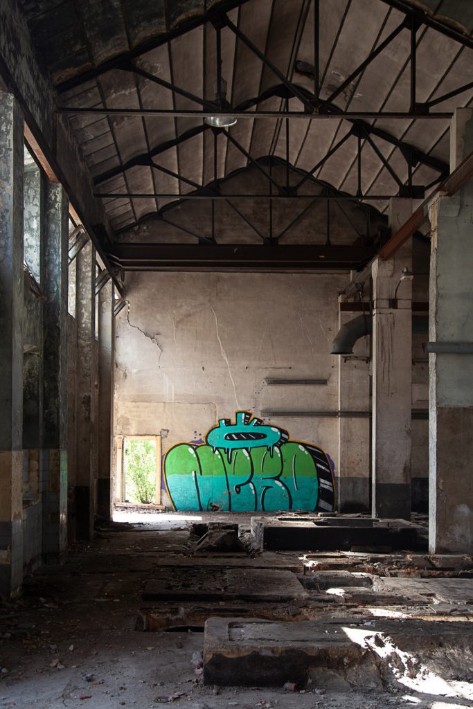 Instalaciones abandonadas del Pozo Pumarabule. Carbayín. Siero 2020.