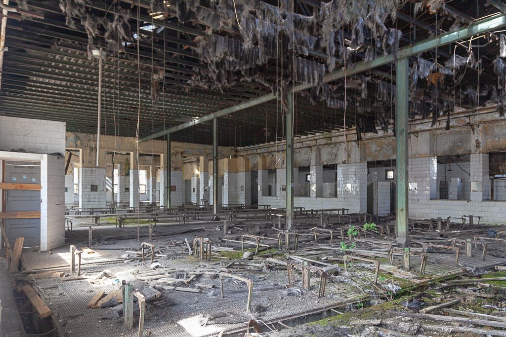 Instalaciones abandonadas del Pozo Pumarabule. Carbayín. Siero 2020.