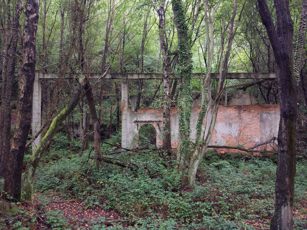 Instalaciones abandonadas de la Mina Tonín o La Nozal. San Tirso. Mieres. Asturias. 2017